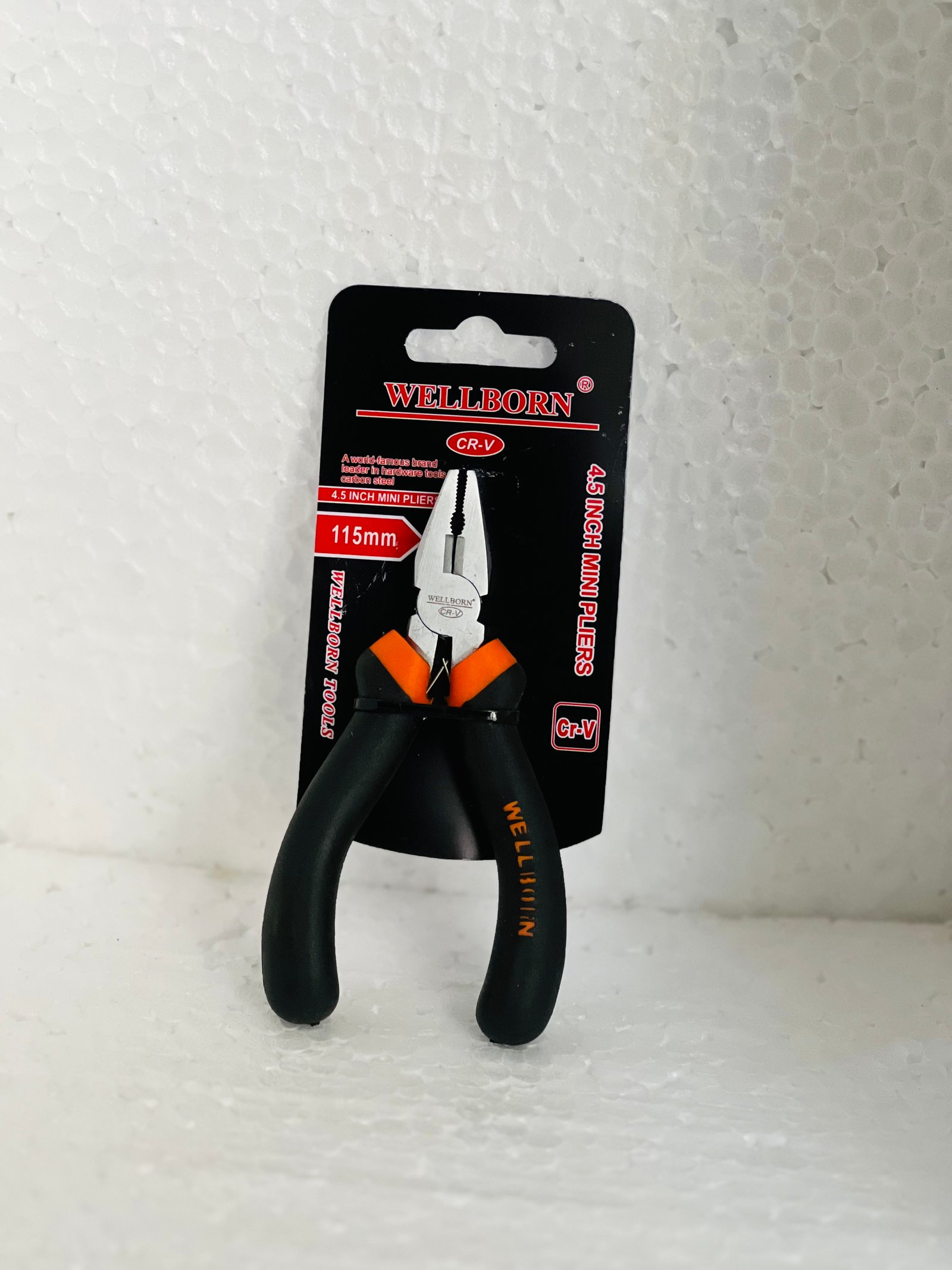 WELLBORN 4.5" Mini Long Nose Pliers