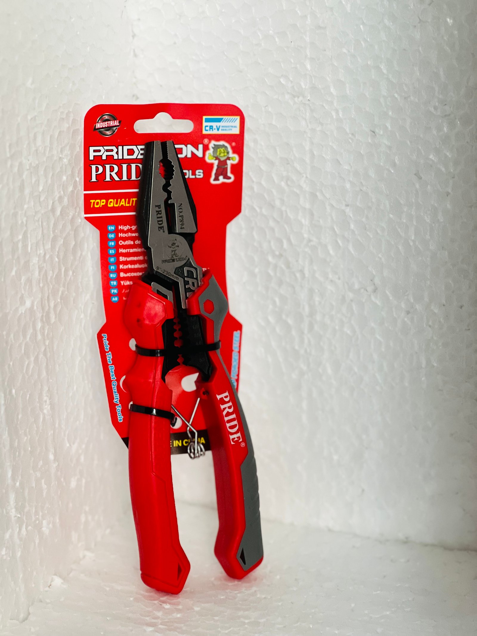 PRIDE Industrial 4-in-1 Multi-Function Wire Pliers - CR-V Steel