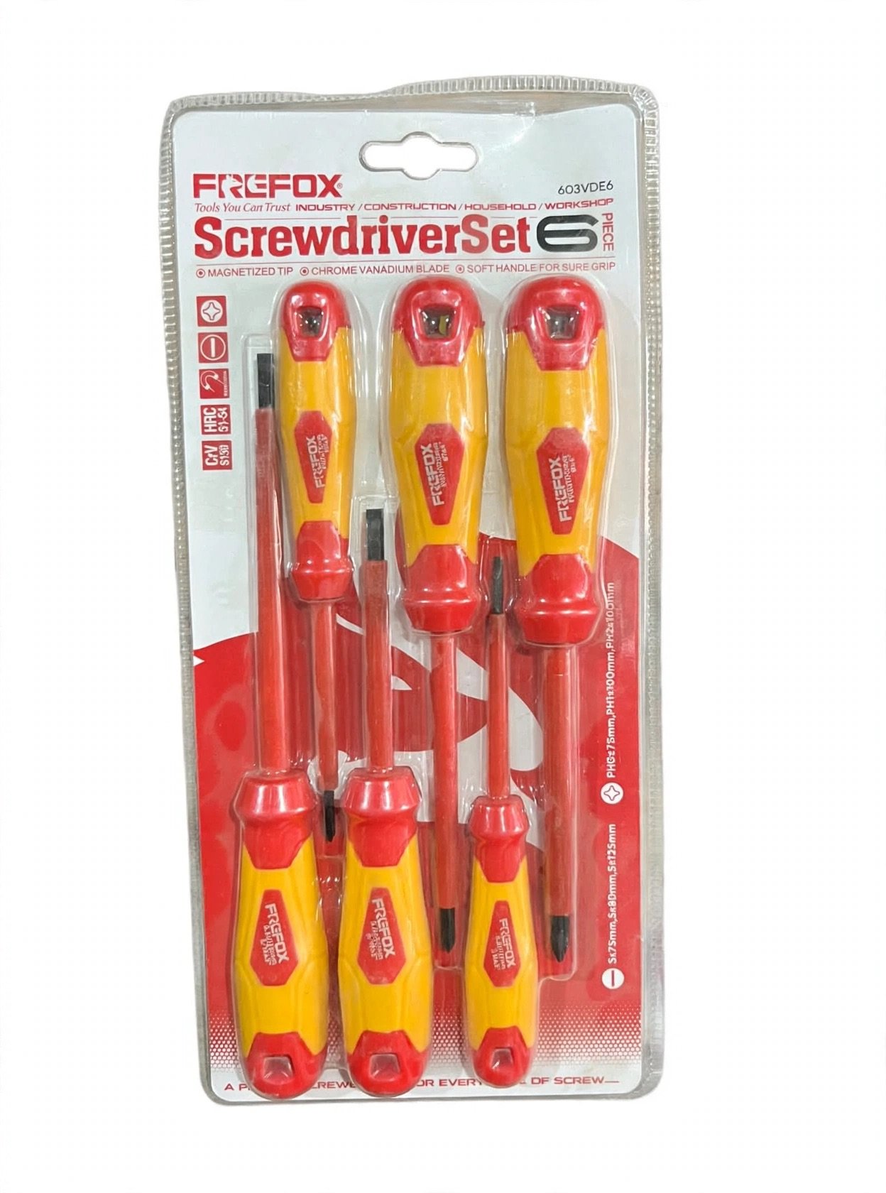 FIREFOX Screwdriver Set 6 Pcs