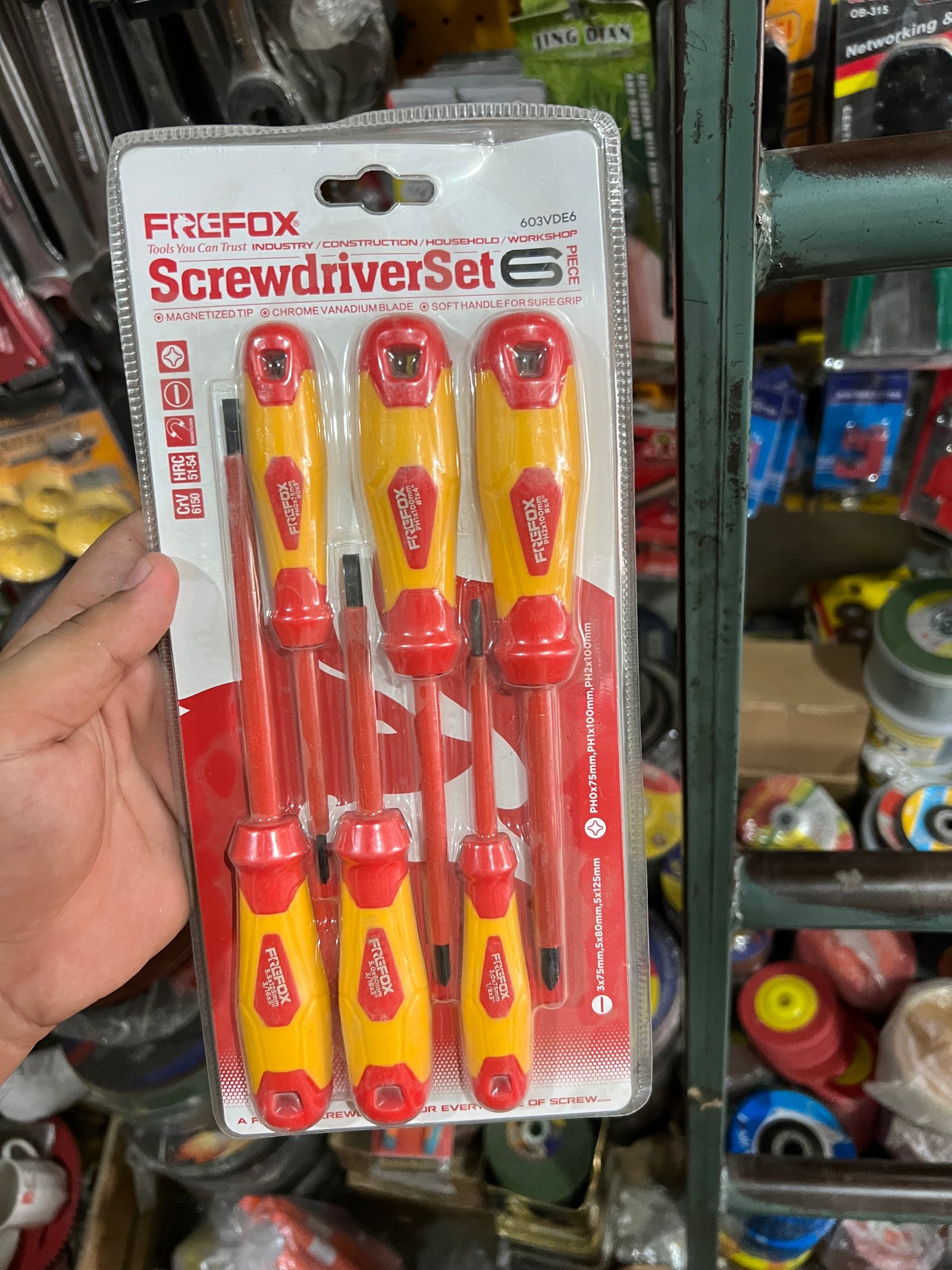FIREFOX Screwdriver Set 6 Pcs