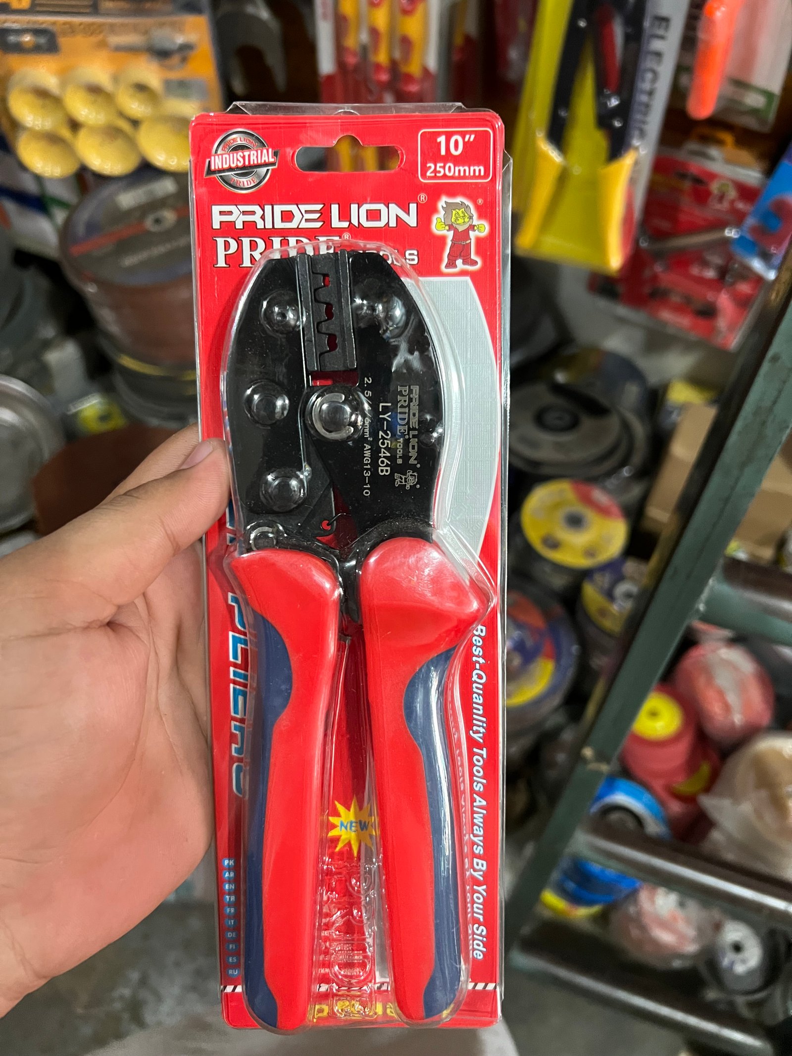 PRIDE LION Industrial Crimping Plier